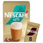 Nescafe Gold Sachets Latte Instant Coffee 8 x 18g
