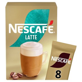 Nescafe Gold Sachets Latte Instant Coffee 8 x 18g