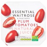 Waitrose Essential Plum Tomatoes in Natural Juice