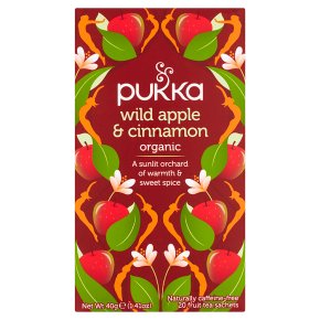 Pukka Organic Wild Apple Cinnamon 20 Tea Sachets