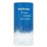 Waitrose fine crystal sea salt