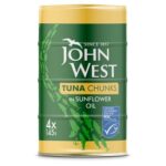 John West MSC Tuna Chunks in Sunflower Oil
