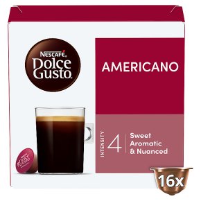 Nescafe Dolce Gusto Cafe Americano Coffee Pods 16s