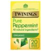 Twinings Organic Pure Peppermint Tea Bags 20