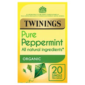 Twinings Organic Pure Peppermint Tea Bags 20