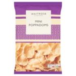 Waitrose Mini Poppadoms 80g