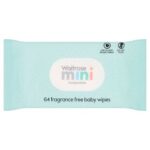 Waitrose Mini Baby Wipes Fragrance Free