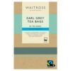 Waitrose 50 Decaffeinated Earl Grey Tea Bags 125g