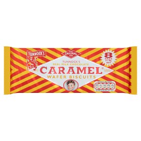 Tunnock's Milk Choc Caramel Wafer Biscuits