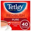 Tetley Redbush Pure Tea 40 Tea Bags