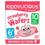 Kiddylicious 10 Strawberry Wafers