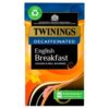 Twinings Decaffeinated English Breakfast Tea Bags 40