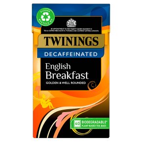 Twinings Decaffeinated English Breakfast Tea Bags 40