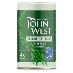 John West MSC Tuna Chunks in Spring Water
