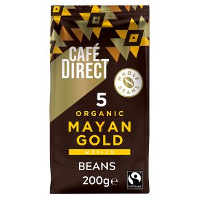 Cafédirect Organic Mayan Gold Whole Beans