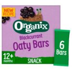 Organix Blackcurrant Soft Oaty Bars 6 x 23g