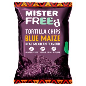 Mister Free'd Gluten Free Tortilla Chips Blue 135g