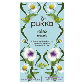 Pukka Relax Organic Herbal Tea