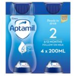 Aptamil 2 Follow On Milk 200ml x 4