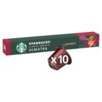 Starbucks Sumatra Dark Roast by Nespresso Coffee Pods 10s