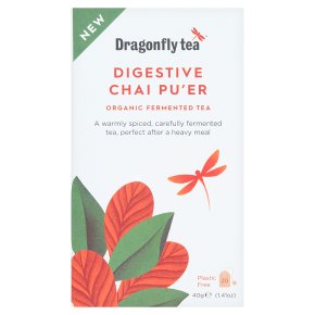 Dragonfly Organic Pu'er Chai Tea Bags 20s