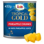 Dole tropical gold pineapple chunks