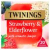 Twinings Strawberry and Elderflower Fruit Tea Bags 20