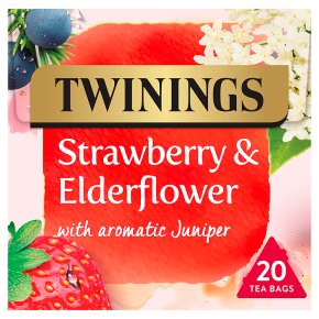 Twinings Strawberry and Elderflower Fruit Tea Bags 20