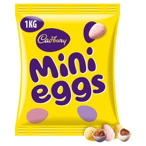 Cadbury Chocolate Mini Eggs 1kg Giant Sharing Bag