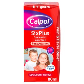Calpol Six Plus Paracetamol Syringe