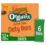 Organix Carrot Cake Soft Oaty Bars 6 x 23g