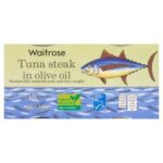 Waitrose MSC Tuna Steak in Olive Oil