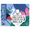 Clipper Organic Fairtrade Decaf Tea Bags 80s