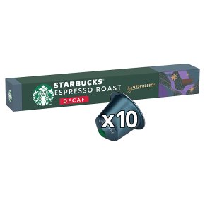 Starbucks Coffee Decaf Espresso Roast Capsules 10s