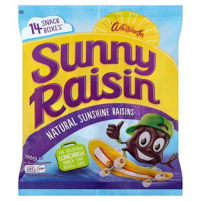 Whitworths sunny raisin 14 snack pack