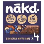 Nakd Bluberry Muffin Wholefood Bars
