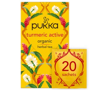 Pukka Caffeine-Free Turmeric Active 20Herbal Tea Sachets