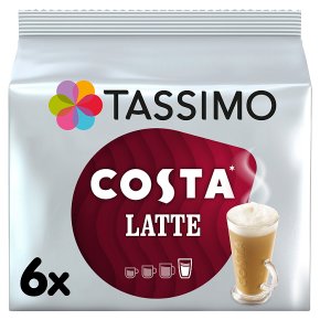 Tassimo Costa Latte T Discs 6s