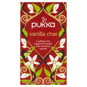 Pukka Vanilla Chai 20 Herbal Tea Sachets