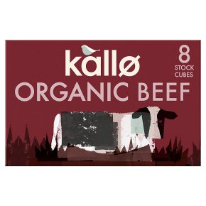 Kallo Organic 8 Beef Stock Cubes