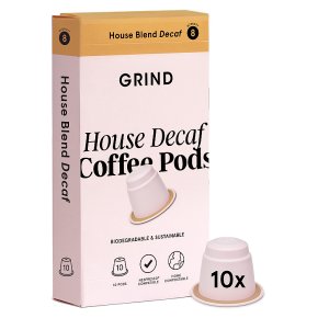 Grind Compostable House Blend Decaf Pods