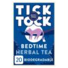 Tick Tock Wellbeing Bedtime 20 Tea Bags 36g
