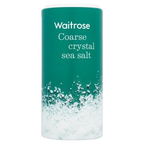 Waitrose coarse crystal sea salt