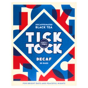 Tick Tock Decaf Tea Bags 80s 216g