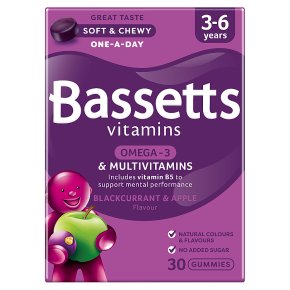 Bassetts Vitamins Omega-3 & Multivitamins 3-6 Years