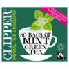 Clipper Organic Fairtrade Green & Mint Tea Bags 80s