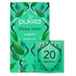 Pukka Organic Three Mint 20 Tea Sachets