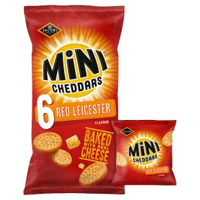 Jacob's Red Leicester Mini Cheddars