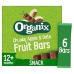 Organix Apple & Date Fruit Snack Bars