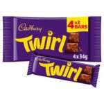 Cadbury Twirl Chocolate Bar Multipack 4 Pack